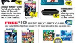 Retail Game Deals Round-up – April 10 – $50 Gift Card w/ Xbox 360 Kinect Bundle