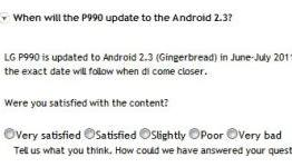 LG Optimus 2X Smartphone to get Android 2.3 Update in this summer