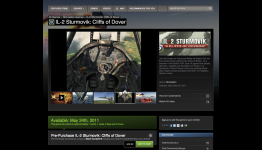 IL-2 Sturmovik Cliffs of Dover US Steam Release Pushed Back to 24th May