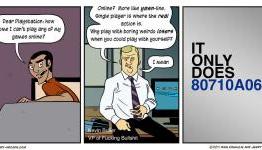 Penny Arcade Pokes Fun at the PSN Outage