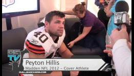 Madden NFL 12 Kickoff With Peyton Hillis, Deion Sanders and Marshall Faulk