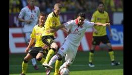 Borussia Dortmund 2-0 Nurnberg: Barrios & Lewandowski strike as hosts seal Bundesliga title
