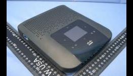 Cisco REN/TES/TEI301 Managed Services Residential Gateways feature LCD screen, capacitive buttons