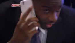 Newly minted Bengals wide receiver AJ Green rocks Dell Streak during NFL draft