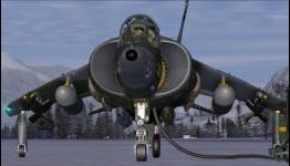 Harrier Jump Jet Out for FSX