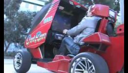 OutRun Arcade Cabinet Turned Into Augmented Reality Driving Simulator