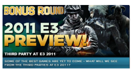 Bonus Round: Episode 504: E3 2011 Preview – Part 4: Third Party Games