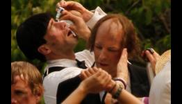 First Look at Sean Hayes, Chris Diamantopoulos, and Will Sasso as ‘The Three Stooges’