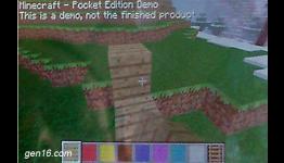 First Minecraft Pocket ingame screenshot