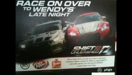 Wendy’s offering exclusive game downloads for Shift 2 Unleashed