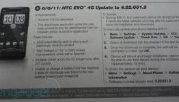 EVO 4G getting Gingerbread on June 6th