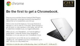 Samsung Chromebook goes on sale early at Gilt