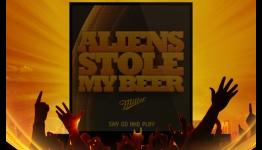 Aliens Stole My Beer! Body & Sound controlled game @Miller Freshtival