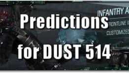 EVE Evolved: Predictions for DUST 514