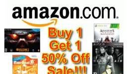Amazon Kicks Off Buy 1, Get 1 50% Off Video Games Sale