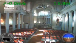 AR.Drone inspects quake-damaged NZ church