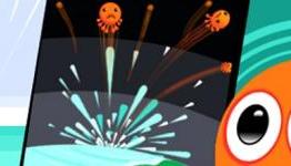 RobotGeek Review : The 2D Adventures of Rotating Octopus Character
