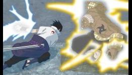 Sasuke vs Raikage Naruto: Ultimate Ninja Storm Generations Gameplay