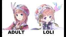 Gamespot Japan asks: Do Gamers Prefer “Loli” or “Adult” Rorona?