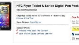Best Buy now bundles pen with HTC Flyer for free (without catches)