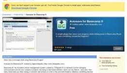 Google Chrome plugin brings autosave to Basecamp