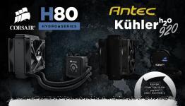Corsair H80 vs Antec Kuhler H2O 920 Review – Hardware Heaven