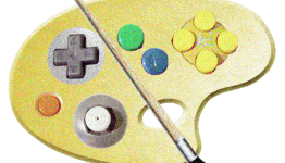 Video Game Culture Logo represents games as art