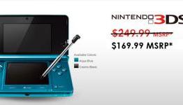 Nintendo 3DS Massive Price Drop Announced