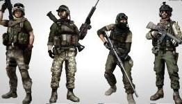 Battlefield 3 Multiplayer Character Profiles