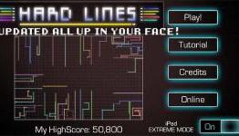 ‘Hard Lines’ has been updated with Game Center and iPad support