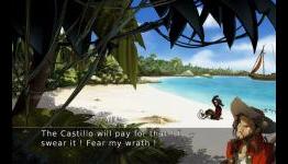 Screenshots from the upcoming game Captain Morgane and the Golden Turtle