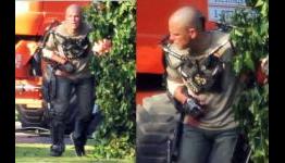 First Set Photos of Matt Damon in Neill Blomkamp’s Elysium