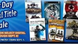 THQ Digital Titles Up To 85% Off For Labor Day Weekend