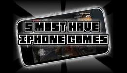 Five Must Have iPhone Games