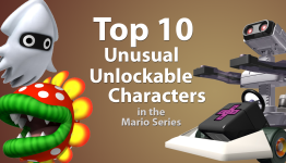 Top 10 Unusual Unlockable Characters in the Mario Series