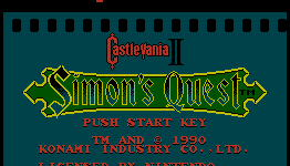NES-Bit: Simon’s Quest: Castlevania 2