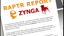 Raptr Report Released, Focusing on Zynga