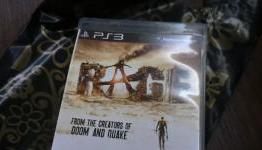 Rage Unboxing + install size PS3