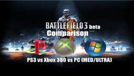 Battlefield 3 Beta Graphics Comparison: PS3 vs Xbox 360 vs PC