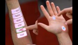 OmniTouch. Microsoft goes all touch sensitive