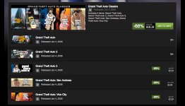 GTA franchise sale on Steam; Last day