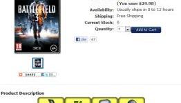 Battlefield 3 PC For $29.99 at Direct2Play via Origin — Cheapest Price?