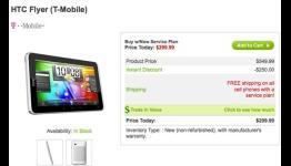HTC Flyer touches down at T-Mobile, Scribe pen not included