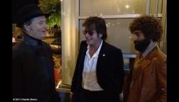 Image of the Day: Charlie Sheen Returns to Movies with Bill Murray and Jason Schwartzman By His Side