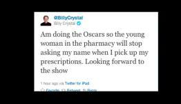 This Just In: Billy Crystal Tweets He’s Hosting The Oscars