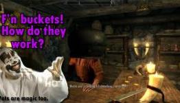 Stealing in Skyrim: Easy As A Bucket On The Head