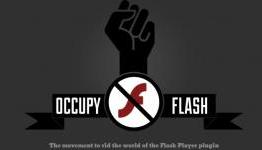 ‘Occupy Flash’ takes to the streets of the web