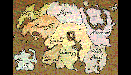 Entire Tamriel Continent built into Skyrim