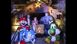 Gamestation creates Christmas gaming nativity scene