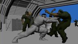 Screen Shots Of Development Stages Of Super Street Fighter 4